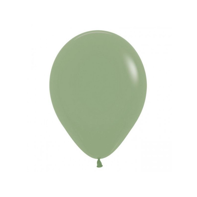 Saco de 100 Balões de latex sempertex 5" - Fashion Eucalipto