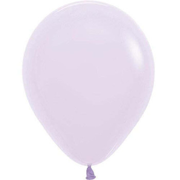 5 balões latex balloonia 12"-30cm Lavanda Matte