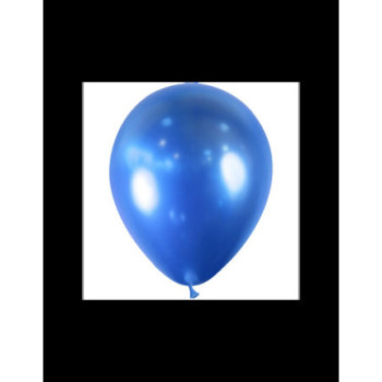 10 Balões latex balloonnia  Azul Brilhante 5", diam 13 cm