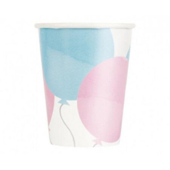 8 Copos Gender Reveal ,255ml
