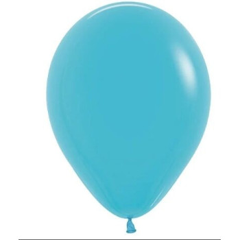 5 Balões 12" Fashion Azul Caribe