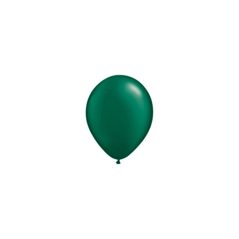 100 balões latex sempertex 5” verde selva