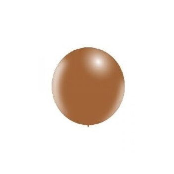 Balão latex Balloonia  23” castanho