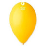 10 Balões latex Gemar 5" - 13cm Baby Yellow