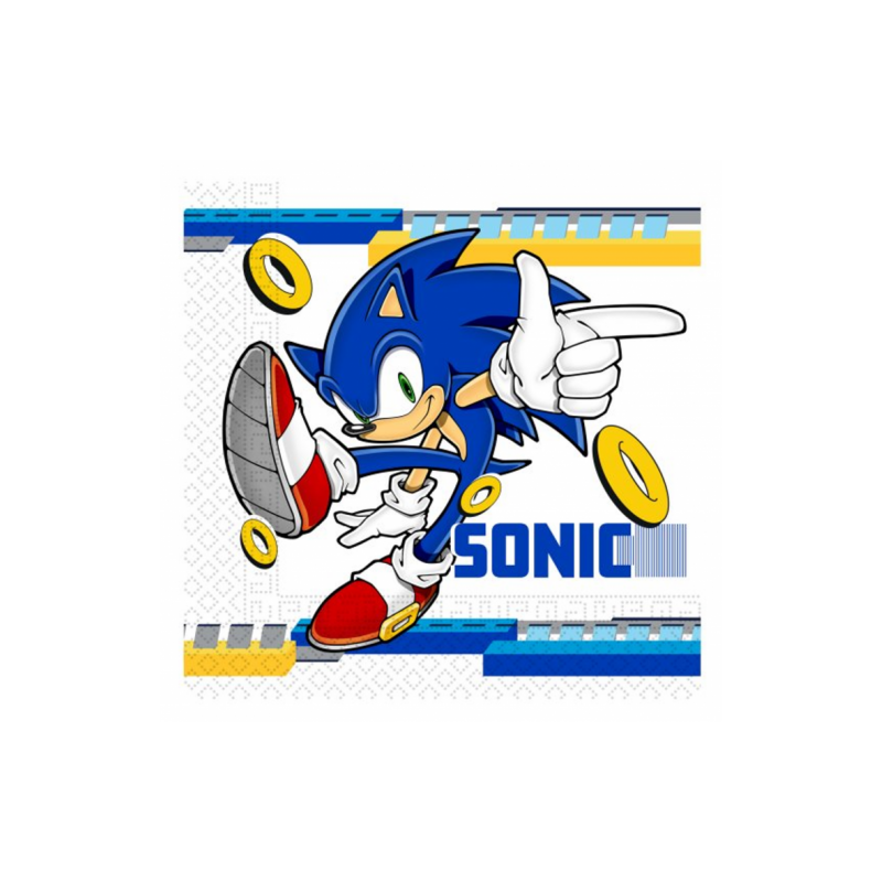 20 SERVILLETAS 33X33 CM. 2 CAPAS SONIC