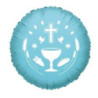 Balão Foil 18 Comunhão Céu Azul