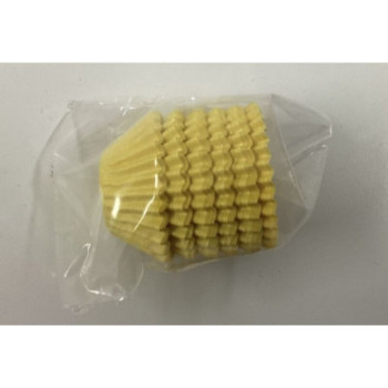 Formas Plissaas Nª2 Amarelas  100 Unidades