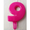 Vela N 9 9,5 cm Magenta