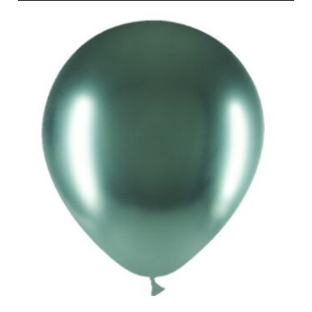 5 balões balloonia verde brilhante 30 cm - 12”