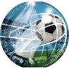 8 pratos 23 cm Futebol  - (wm)
