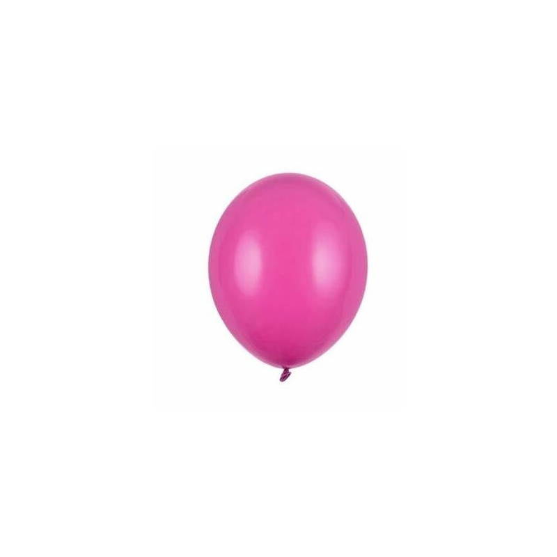 10 Balões latex strong balloons 5" - 12cm pastel Hot Pink