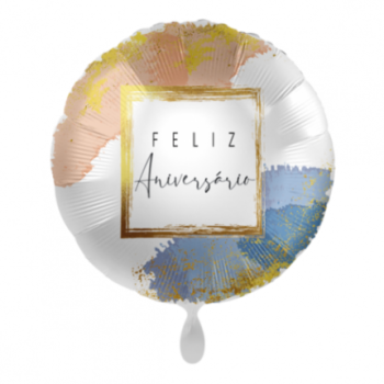 Balloon - Golden Birthday Frame