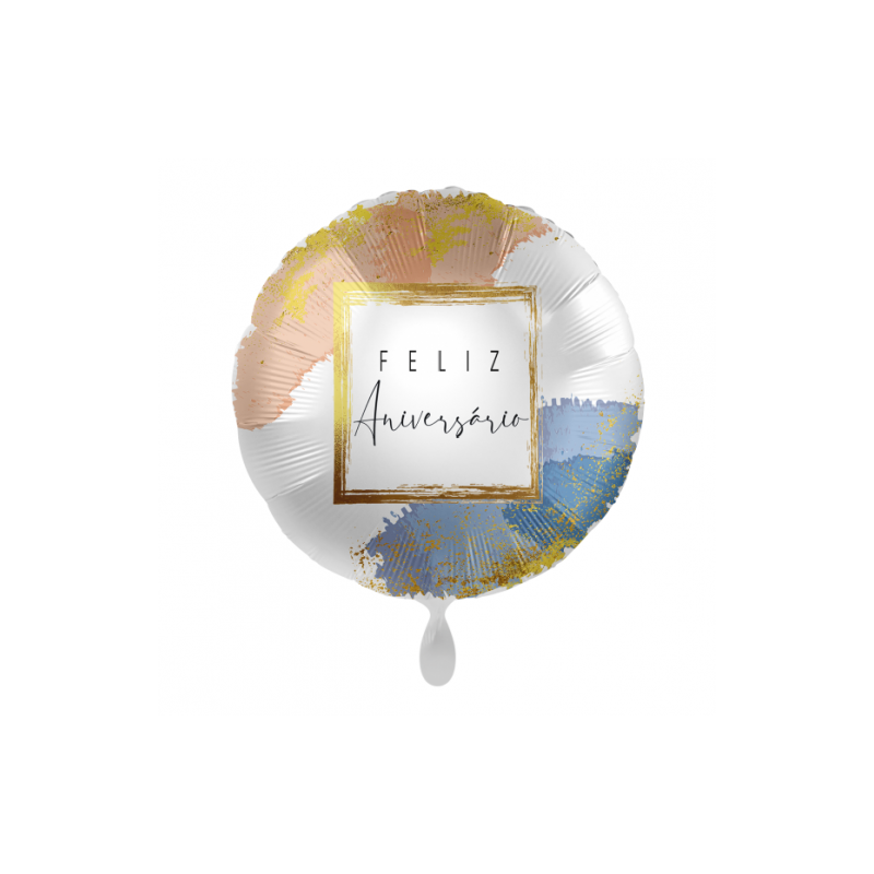 Balloon - Golden Birthday Frame