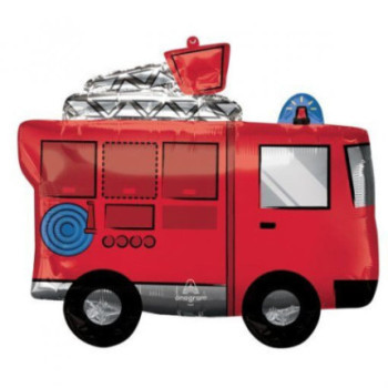 Super shape Fire Truck Foil Balloons p35