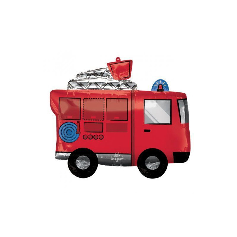 Super shape Fire Truck Foil Balloons p35