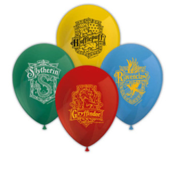 8 balões laytex 11`` Harry Potter