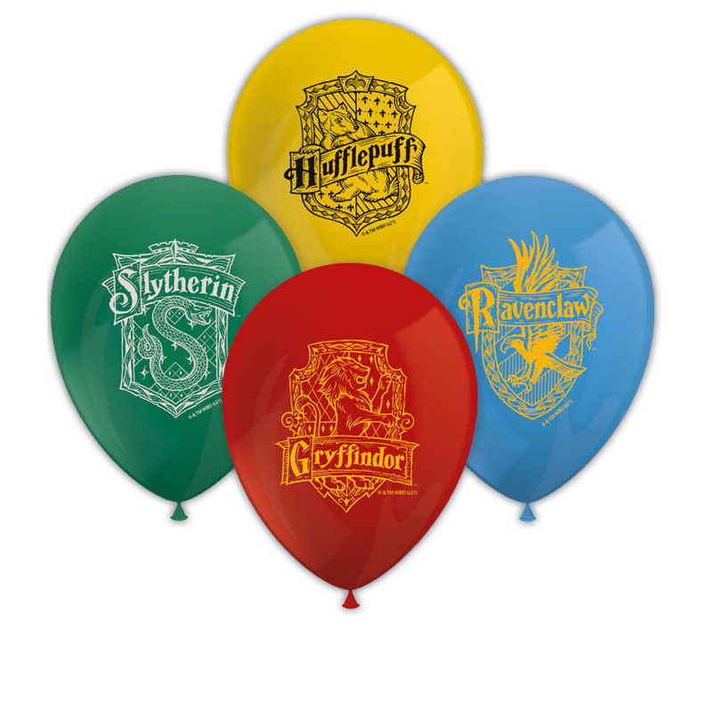 8 balões laytex 11`` Harry Potter