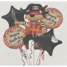 Kit balões Piratas - 5 pças