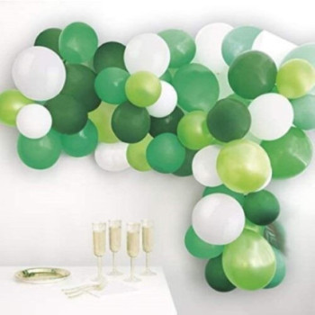 Kit arco de balões verde - 40 pças