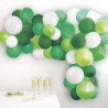 Kit arco de balões verde - 40 pças