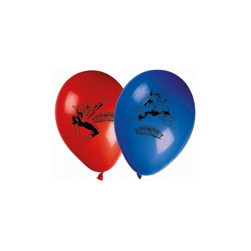 8 balões 11" Ultimate Spiderman
