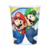8 copos 250 ml Super Mário