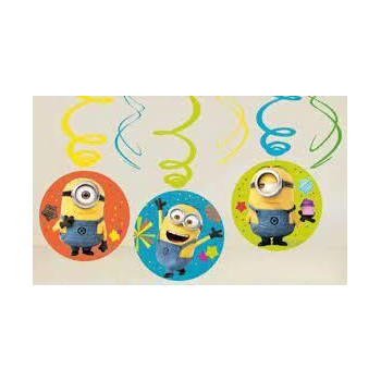 6 swirls Minions