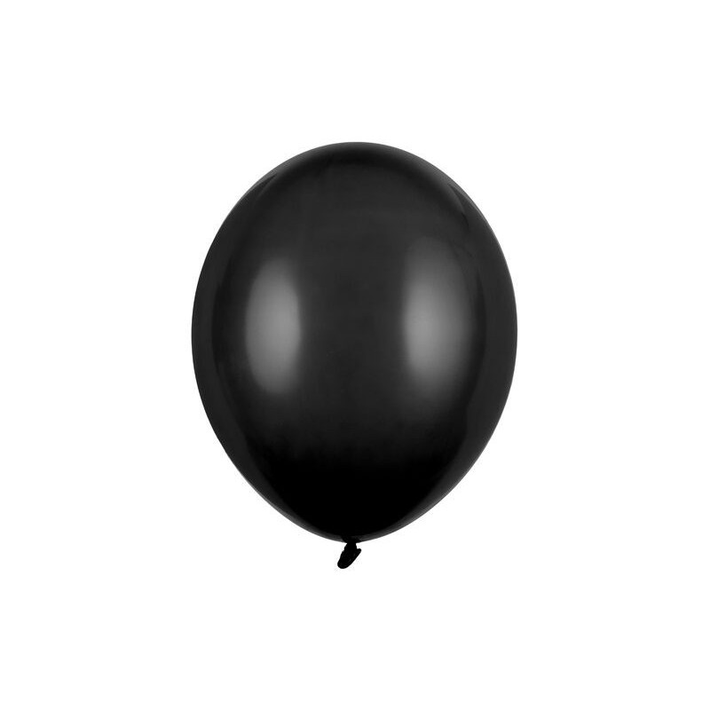 5 balões latex 12" Strong Balloons preto