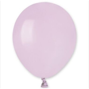 10 balões latex 5" lilás pastel