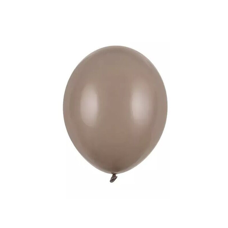10 balões de latex strong balloons 12" - 30cm pastel cappuccino