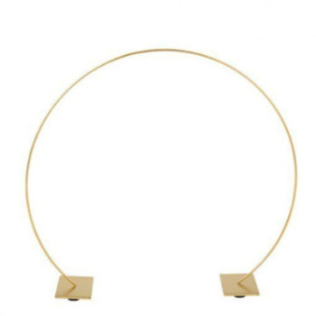 Arco de metal dourado 3.5x31cm