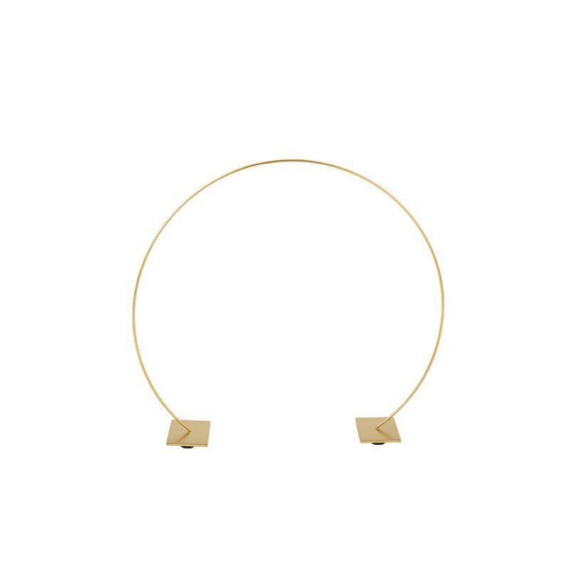 Arco de metal dourado 3.5x31cm