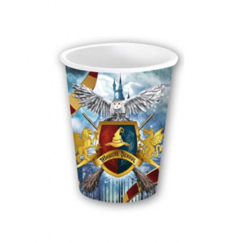 6 copos de papel mago 240ml