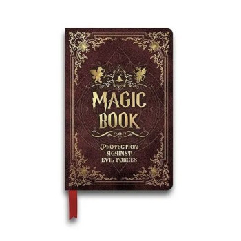 Livro mágico para poções e feitiços 46pg 22x15cm