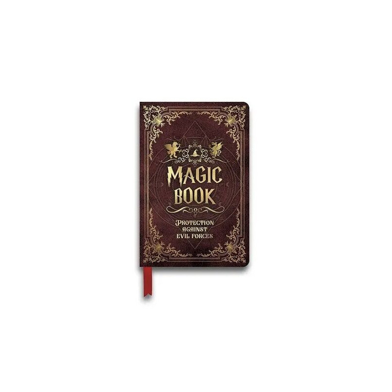 Livro mágico para poções e feitiços 46pg 22x15cm