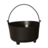 Caldeirão preto PVC 32cm