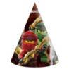 6 chapéus lego ninjago
