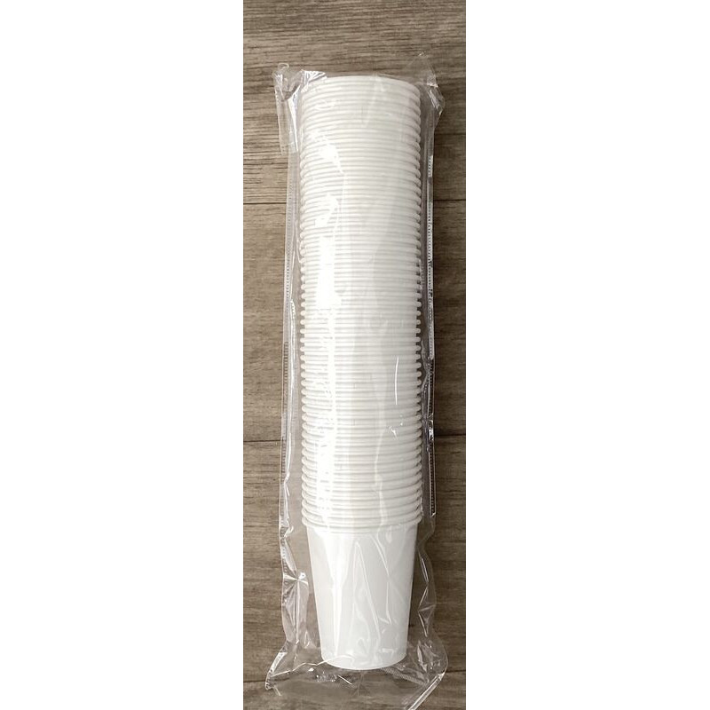 Copo de cartão biodegradável 250 cc 50 pcas