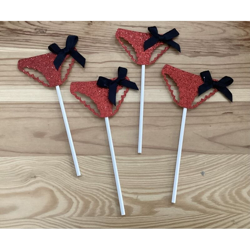 Topo de bolo 4 pcas despedida de solteira