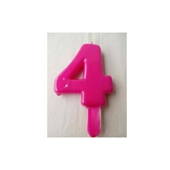 Vela N 4 9,5 cm Magenta
