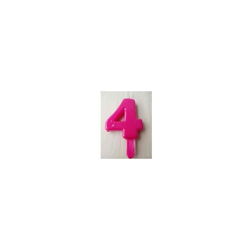 Vela N 4 9,5 cm Magenta