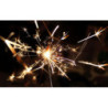 Sparkler  estrelinhas gold 70 cm 3 unidades