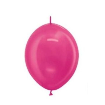 5 balões latex grinalda Balloonia 30cm rosa