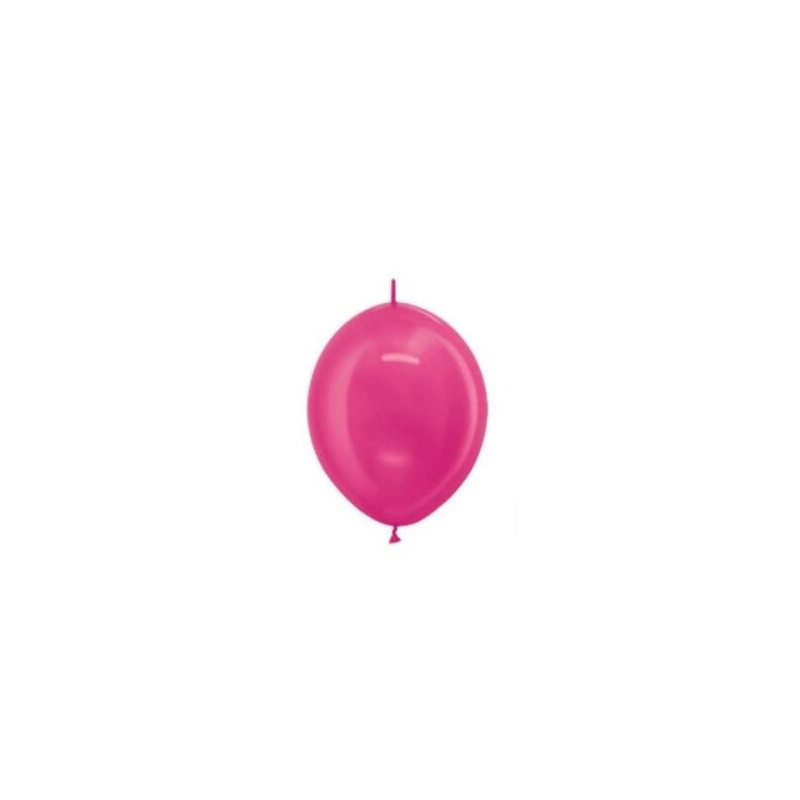 5 balões latex grinalda Balloonia 30cm rosa