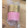 10 formas papel para mini cupcakes rosa