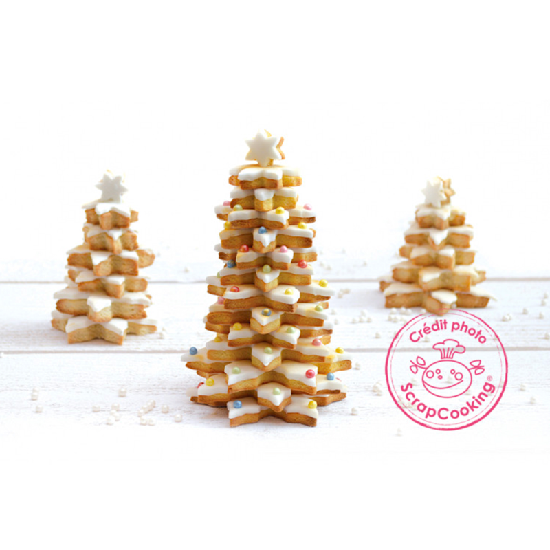 Set cortadores scrapcooking arvore de Natal