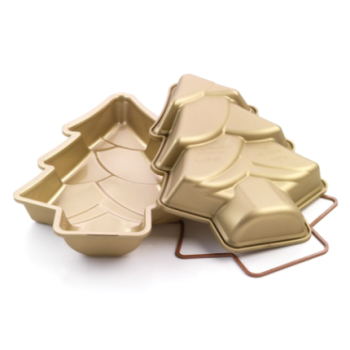 Forma silicone árvore de Natal