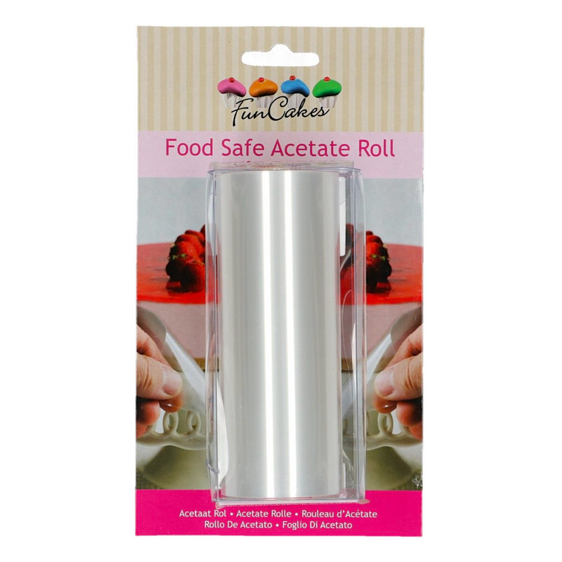 Rolo acetato funcakes - 12cm / 20 m
