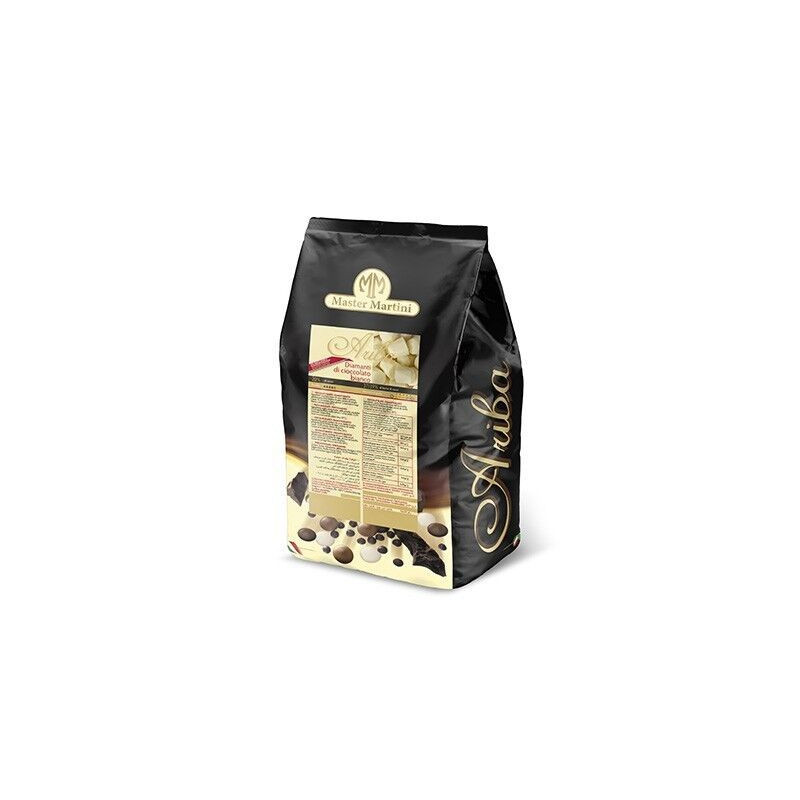 Chocolate Ariba white diamond (branco) 22% 36-38 discs 1kg