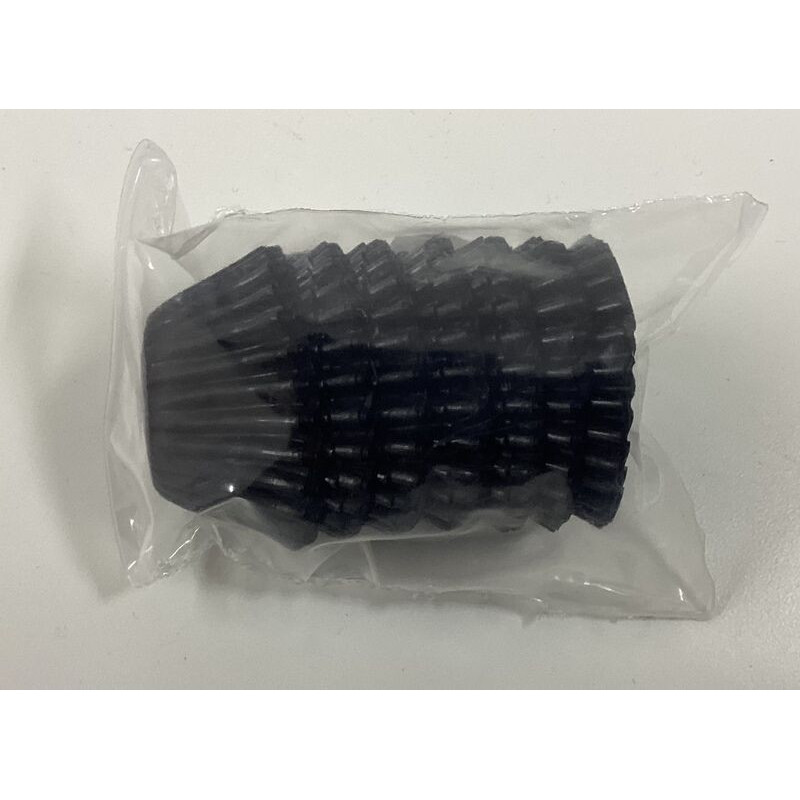 100 formas plissadas n.2 preto